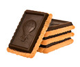 Galleta con chocolate negro sin azúcares añadidos GULLÓN ZERO 150 g.