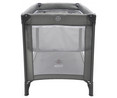 Cuna de viaje color gris, ASALVO SMOOTH Baby.