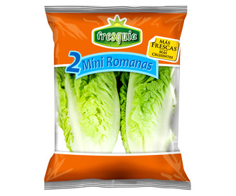 Lechuga mini romana FRESQUIA 2 uds. Lechuga mini romana FRESQUIA 2 uds.