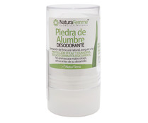 Desodorante roll-on de piedra de Alumbre para pieles sensibles NATURAFEMME 120 g.