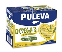 Preparado lacteo desnatado, enriquecido con ácido oleico y Omega 3 PULEVA Omega 3 6 x 1l.