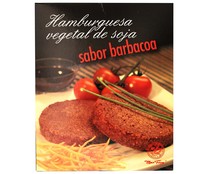 Hamburguesa de soja con sabor barbacoa MANFONG 180 g.