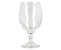 Copa de vidrio transparente para cerveza de 40 centilitros MAHON.
