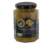 Mermelada de clementina y naranja ALCAMPO GOURMET 310 g.