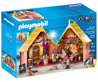 Conjunto de juego Maletín piratas con 2 figuras y muchos accesorios, Pirates 9112 PLAYMOBIL. Conjunto de juego Maletín piratas con 2 figuras y muchos accesorios, Pirates 9112 PLAYMOBIL.