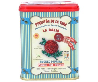 Pimentón picante LA DALIA lata de 125 g. Pimentón picante LA DALIA lata de 125 g.