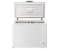 Arcón congelador BEKO HS221530N, Eficiencia energética: F, H: 91,2cm,A: 75,5cm, F: 67,5cm, capacidad total: 208L.