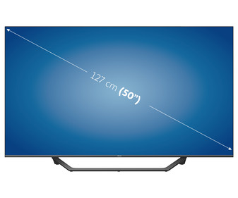 Televisión 137 cm (50") QLED HISENSE 50A7GQ 4K, HDR10+, SMART TV, WIFI, BLUETOOTH, TDT HD, USB reproductor y grabador, 3HDMI, 210HZ.