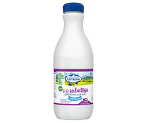 Leche semidesnatada de vaca, sin lactosa, de origen española CENTRAL LECHERA ASTURIANA 1.5 l.
