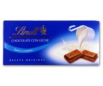 Chocolate  con leche extrafino LINDT 125 gr,