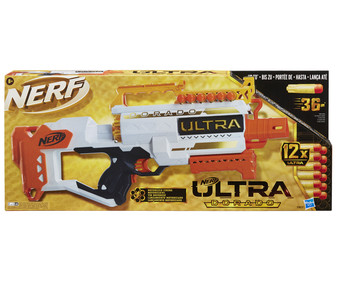 Lanzador de dardos Ultra Dorado con 12 dardos incluidos ,NERF. Lanzador de dardos Ultra Dorado con 12 dardos incluidos ,NERF.