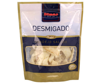 Abadejo salado desmigado 200 gramos Abadejo salado desmigado 200 gramos