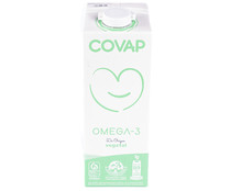 Preparado lácteo desnatado, sin gluten y enriquecido con Omega 3 de origen vegetal COVAP Omega 3 1 l.