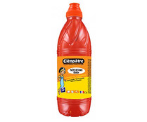 Bote de témpera color bermellón de 1000ml para manualidades, CLEOPATRE. Bote de témpera color bermellón de 1000ml para manualidades, CLEOPATRE.