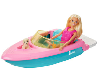 Barco de Barbie con accesorios, BARBIE. Barco de Barbie con accesorios, BARBIE.