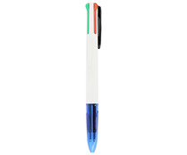 Bolígrafo 4 en 1 azul, negro, rojo y verde, PRODUCTO ECONÓMICO ALCAMPO.