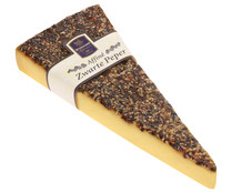 Queso de pasta prensada Gouda a la pimienta negra WYNGAARD 150 g.