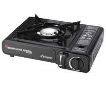 Hornillo portatil de gas, funciona con cartucho de gas de 227 g (no incluido) ROPPER.