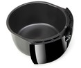 Freidora sin aceite BLACK + DECKER BXAF3500E, 1500W, capacidad 3L, temporizador, termostato 200°C.