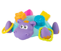 Hipopótamo flotante con clasificador de formas para baño, PLAYGRO.