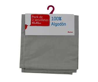 Servilletas 45x45 2 unidades Servilletas 45x45 2 unidades