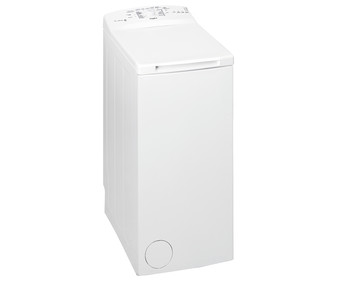 Lavadora de carga superior WHIRLPOOL TDLR 7220LS SP capacidad: 7KG, clasificación energética: E, 1200RPM, H: 90cm, A: 40cm, F: 60cm.