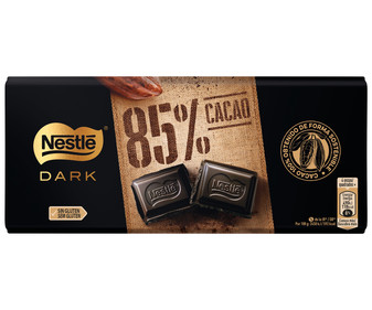 Chocolate negro 85 % cacao NESTLÉ DARK 120 g. Chocolate negro 85 % cacao NESTLÉ DARK 120 g.