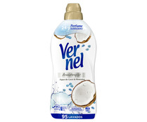 Suavizante concentrado con aroma a coco VERNEL 95 lavados 1.710 ml.