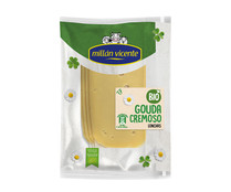 Queso en lonchas Gouda ecológico MILLÁN VICENTE 125 g.