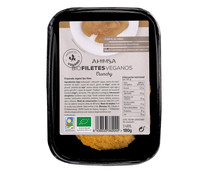 Filetes veganos Crunchy ecológicos AHIMSA 3 uds.. 180g.
