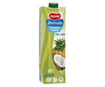 Néctar de piña y coco DISFRUTA de JUVER 1 l.