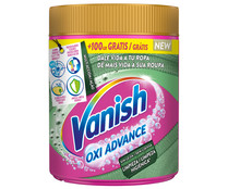 Potenciador de lavado en polvo VANISH Oxi Advance 400 g. + 100 g. gratis