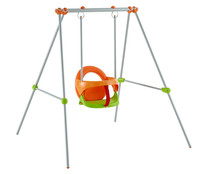 Columpio metálico infantil individual Baby swing, SMOBY. Columpio metálico infantil individual Baby swing, SMOBY.