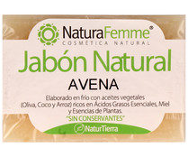 Pastilla de jabón de avena NATURAFEMME 100 g.