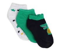 Lote de 3 pares de calcetines para bebé IN EXTENSO, talla 18/20.