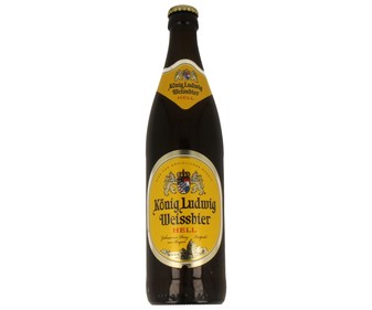 Cerveza alemana premium de trigo KÖNING LUDWING WEISSBIER 50 cl. Cerveza alemana premium de trigo KÖNING LUDWING WEISSBIER 50 cl.