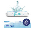 Toallitas húmedas para bebé elaboradas con algodón orgánico DODOT Aqua pure 3 x 48 uds.