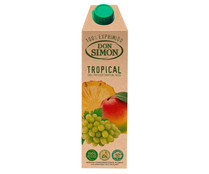 Zumo exprimido tropical DON SIMON brick de 1 l.