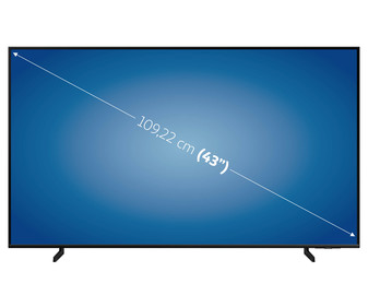 Televisión 109,22 cm (43") QLED SAMSUNG ﻿QE43Q64BAUXXC 4K, HDR 10+, SMART TV, WIFI, BLUETOOTH, TDT T2, USB reproductor y grabador, 3HDMI, 3100HZ.