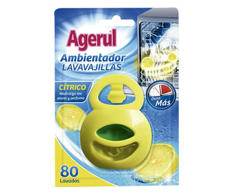 Ambientador lavavajillas cítrico AGERUL 80 lav. 3,7 ml. Ambientador lavavajillas cítrico AGERUL 80 lav. 3,7 ml.