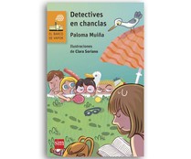 Libro infantil Detectives en chanclas, PALOMA MUIÑA. Género: infantil. Editorial El barco de vapor, SM.