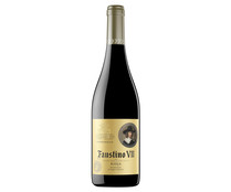 Vino tinto con denominación de origen Rioja FAUSTINO VII botella de 75 cl.