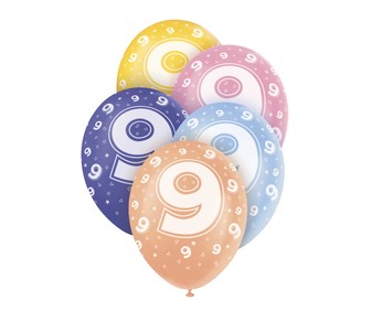 Globos número 5 unidades Globos número 5 unidades
