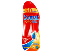 Detergente lavavalillas en gel para máquinas fragancia vinagre SOMAT 50 uds.