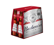 Cervezas BUDWEISER pack de 6 botellines de 25 cl. - Alcampo