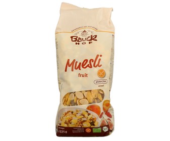 Muesli con fruta 325 g.
