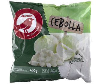Cebolla cortada en dados PRODUCTO ALCAMPO 400 g. Cebolla cortada en dados PRODUCTO ALCAMPO 400 g.