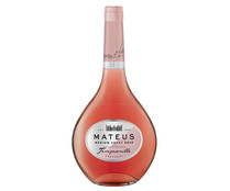 Vino rosado semidulce Tempranillo, elaborado en Portugal MATEUS botella de 75 cl.