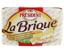 Queso de pasta blanda La Brique PRÉSIDENT 200 g.