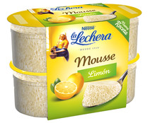Mousse de limón LA LECHERA de Nestlé 4 x 58 g.